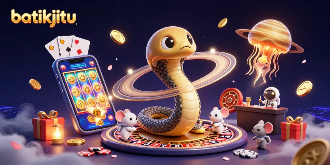 Menyemarakkan permainan batikjitu dengan astronaut tikus bertaruh di roulette yang berputar