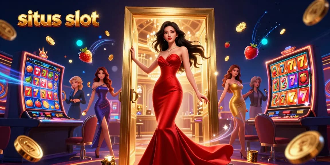 Win at situs slot with stunning 3D visuals featuring beautiful characters and dynamic slot elements.