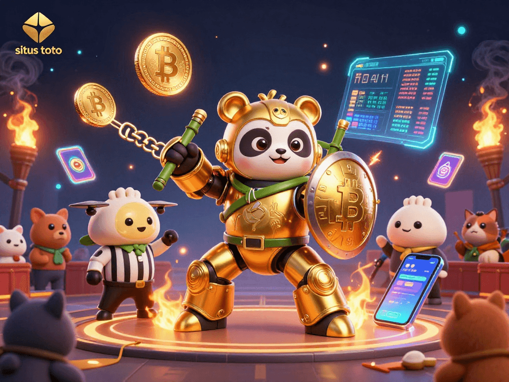 Engage with sitios toto in a vibrant 3D arena showcasing classic gaming excitement.