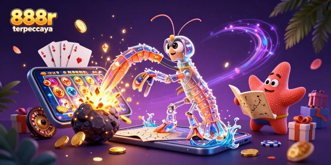 Experience thrilling action with 888r terpercaya, a cosmic gaming adventure with vibrant casino elements.