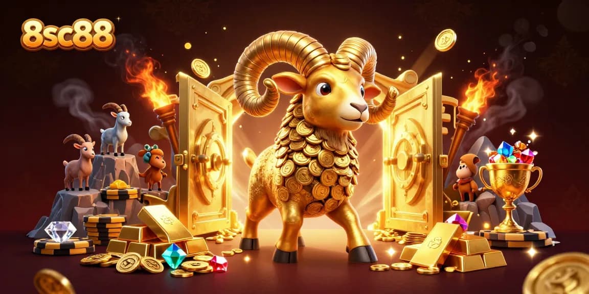 Bet on 8sc88 with thrilling slot experiences and golden rewards in a vibrant casino setting.