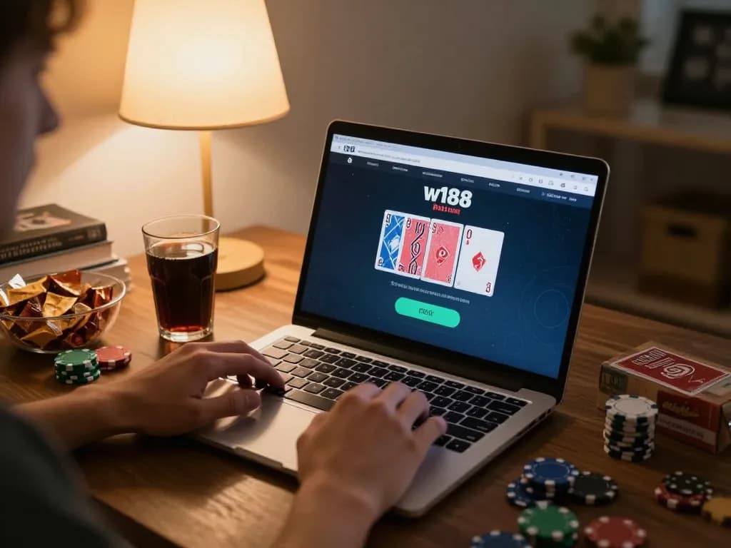 Experience the excitement of w188 bet while playing poker online from the comfort of home.