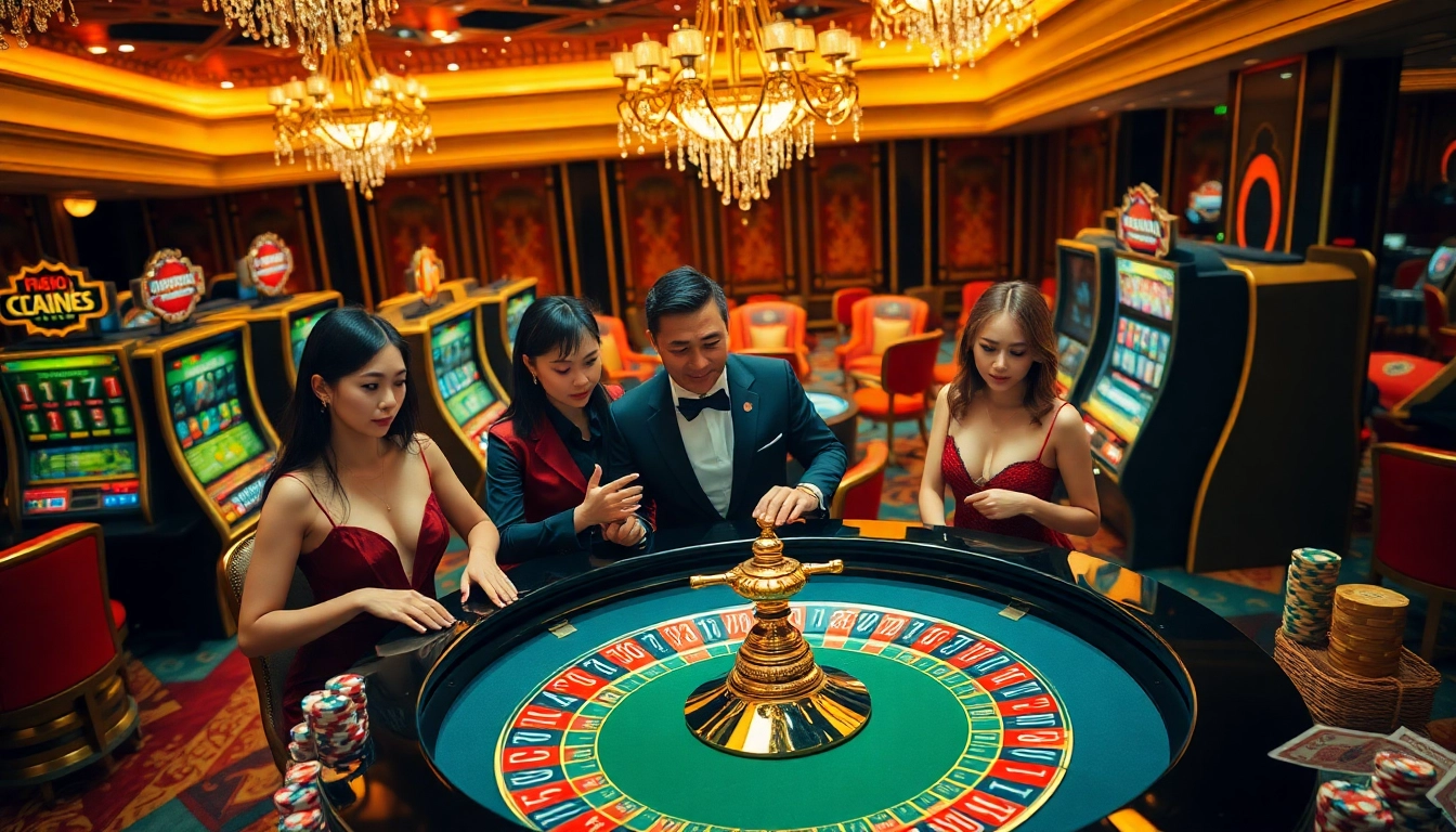 Experience the excitement of gaming at PU88.COM with vibrant casino visuals featuring roulette and slot play.