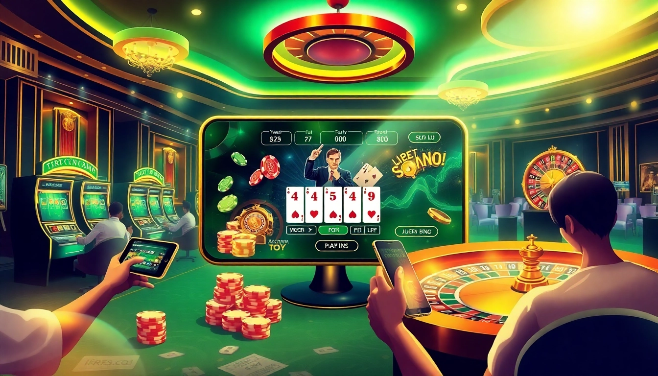 Experience thrill with RR88 apk as players engage with dynamic casino gaming elements.