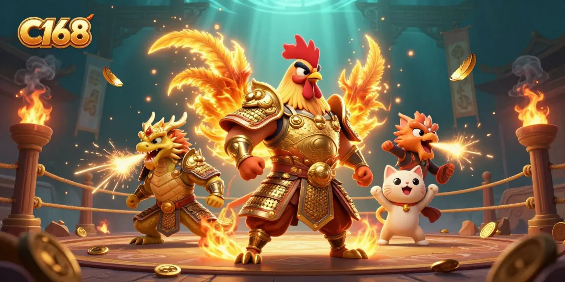 C168 offers a thrilling casino experience with vibrant characters and dynamic gaming elements.