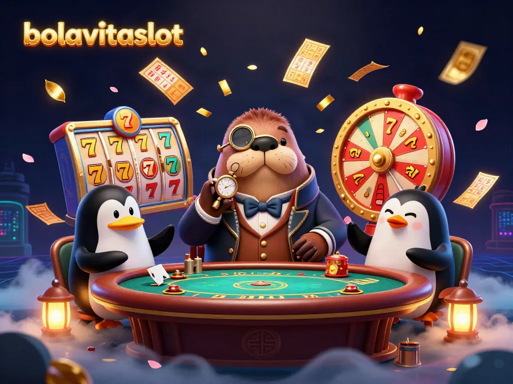 Experience thrilling slots action with bolavitaslot at this underwater casino scene.