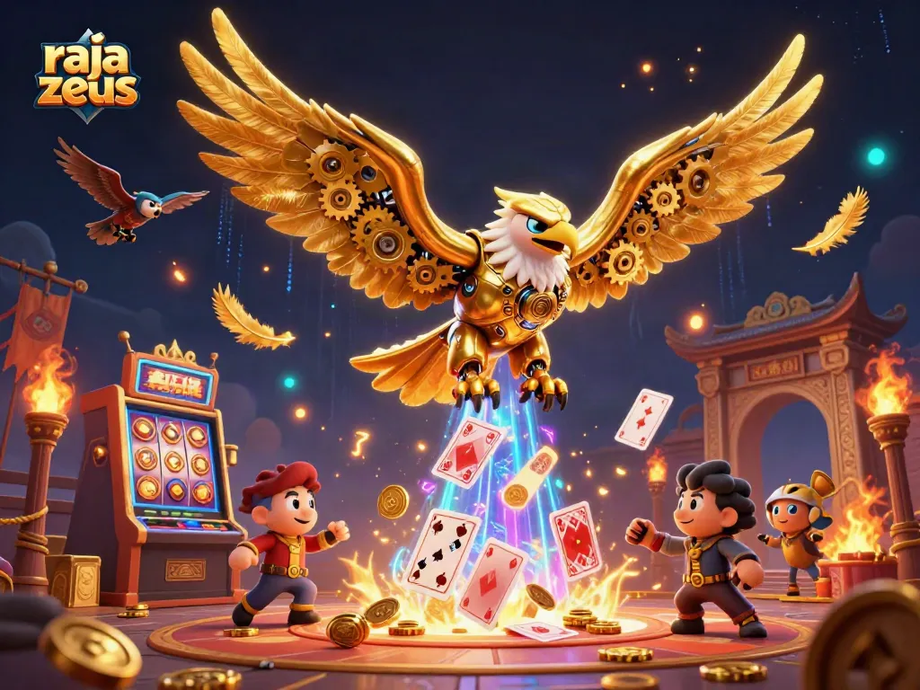 Raja Zeus memikat dengan ilustrasi slot epik yang berkilau, pengalaman perjudian yang mendebarkan.