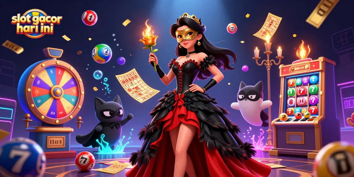 Terlibat dalam strategi menang dengan slot gacor hari ini, menampilkan karakter yang cerah dan elemen permainan yang dinamis.