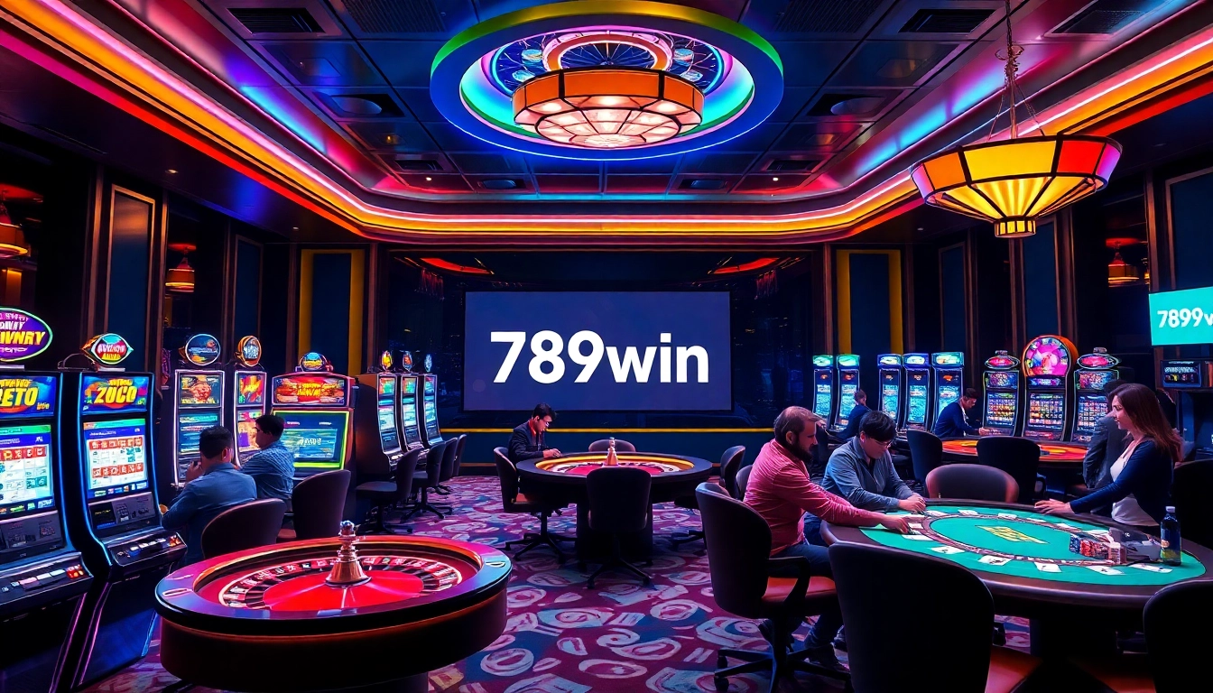 Experience an exhilarating moment at 789win casino featuring dynamic gameplay and vibrant atmosphere.