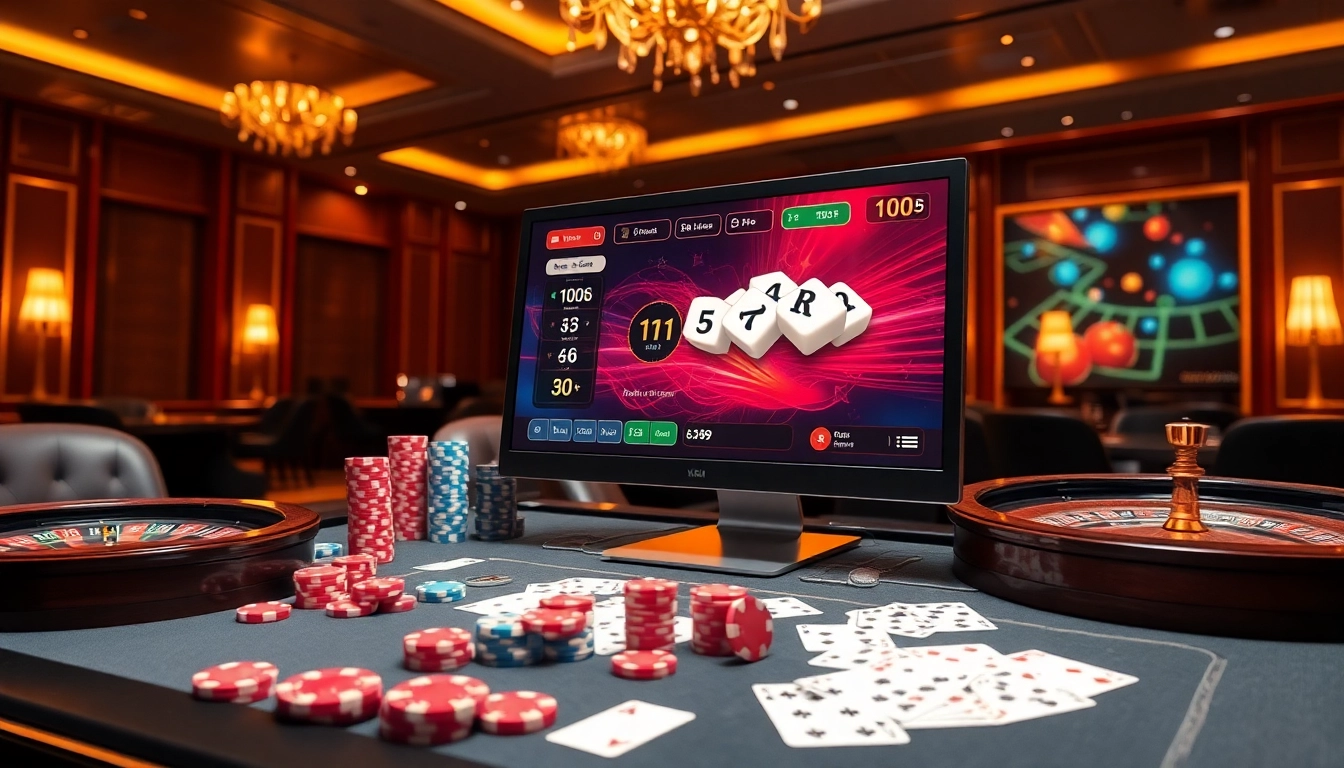 Engage in tai xiu online gambling with a vibrant digital interface and interactive features.