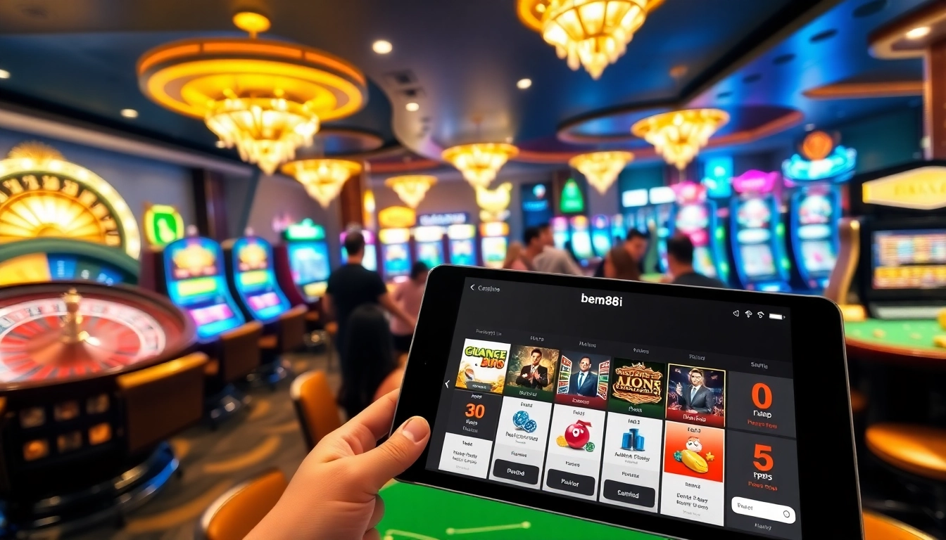 Experience the thrill of gaming at https://bem88i.com/ with vibrant slots and strategic poker action.