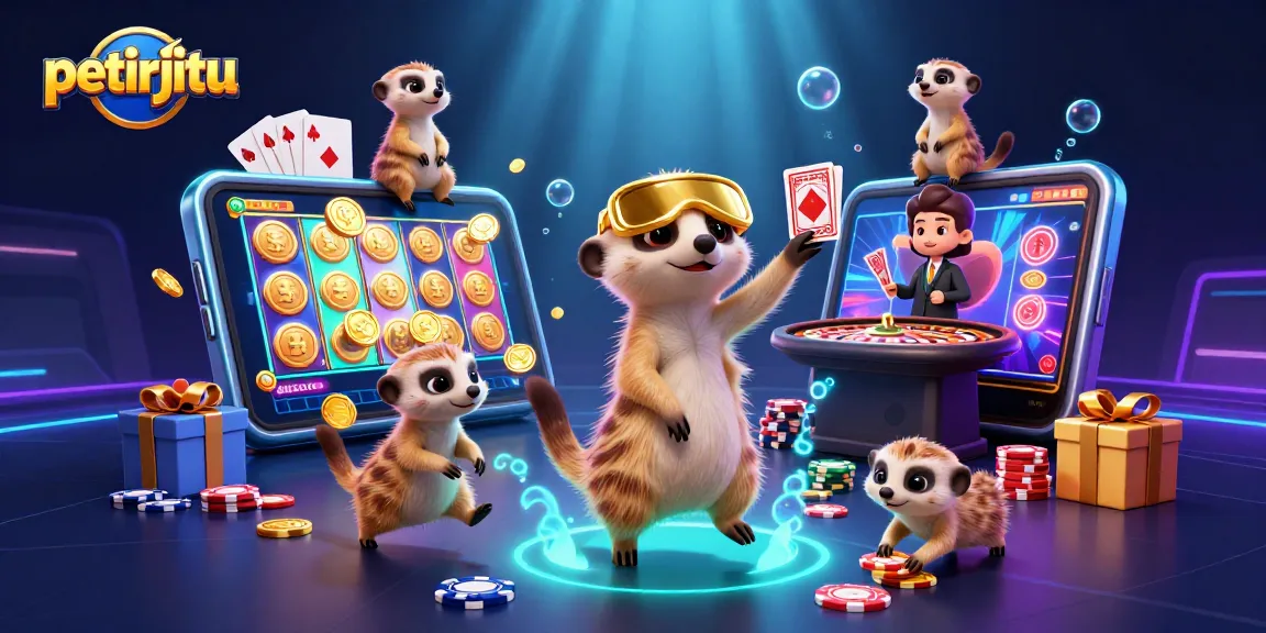 petirjitu menghadirkan kasino online dengan karakter meerkat yang lucu dalam aksi bermain sepenuh hati.