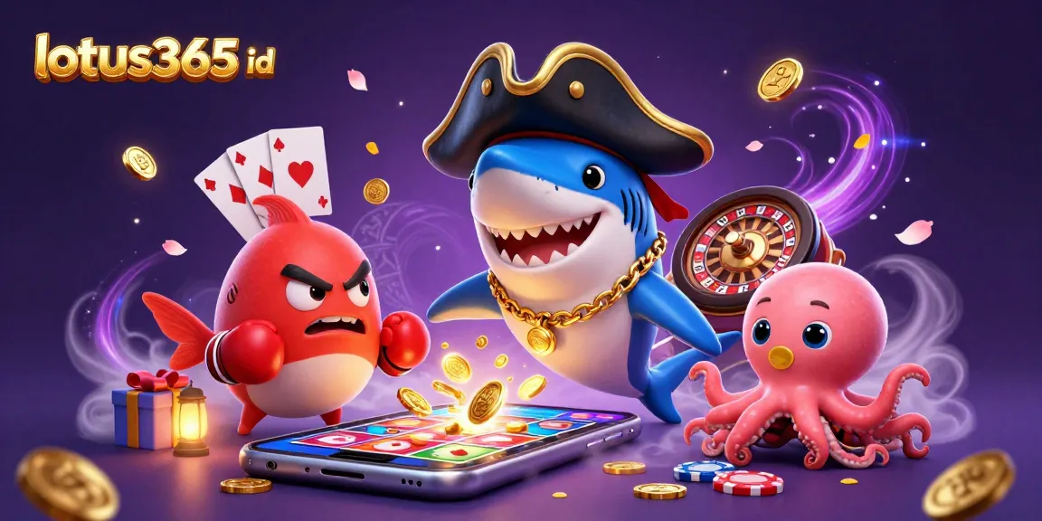 Engage with vibrant gaming action featuring lotus365 id, colorful slot games, and interactive characters.