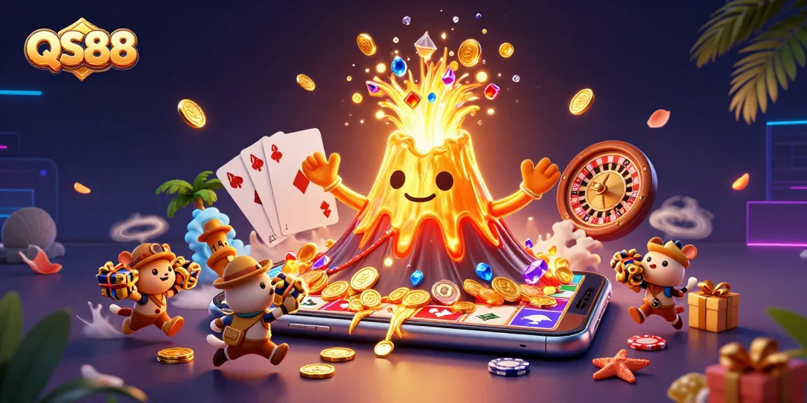 Experience the thrill of winning at QS88 with vibrant 3D slot gaming and treasure-filled adventures