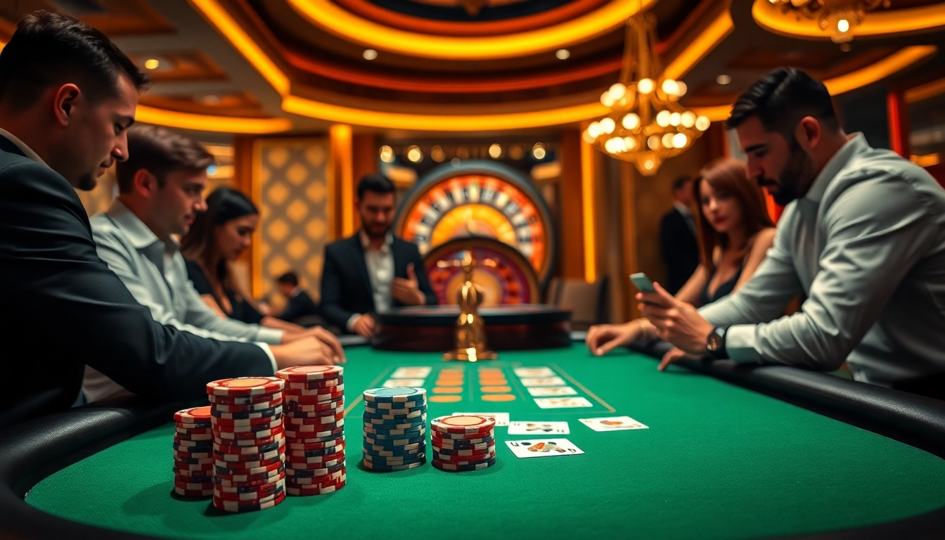 Experience the excitement of s8 bet at a luxurious poker table with vibrant chips and cards.