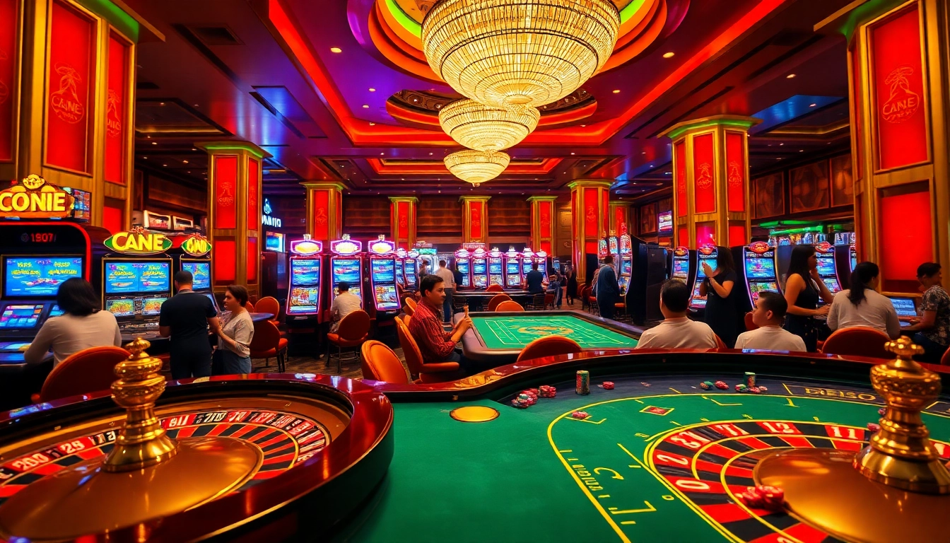Engage in exciting gaming at cassino pix with top roulette wheels and vibrant slot machines.