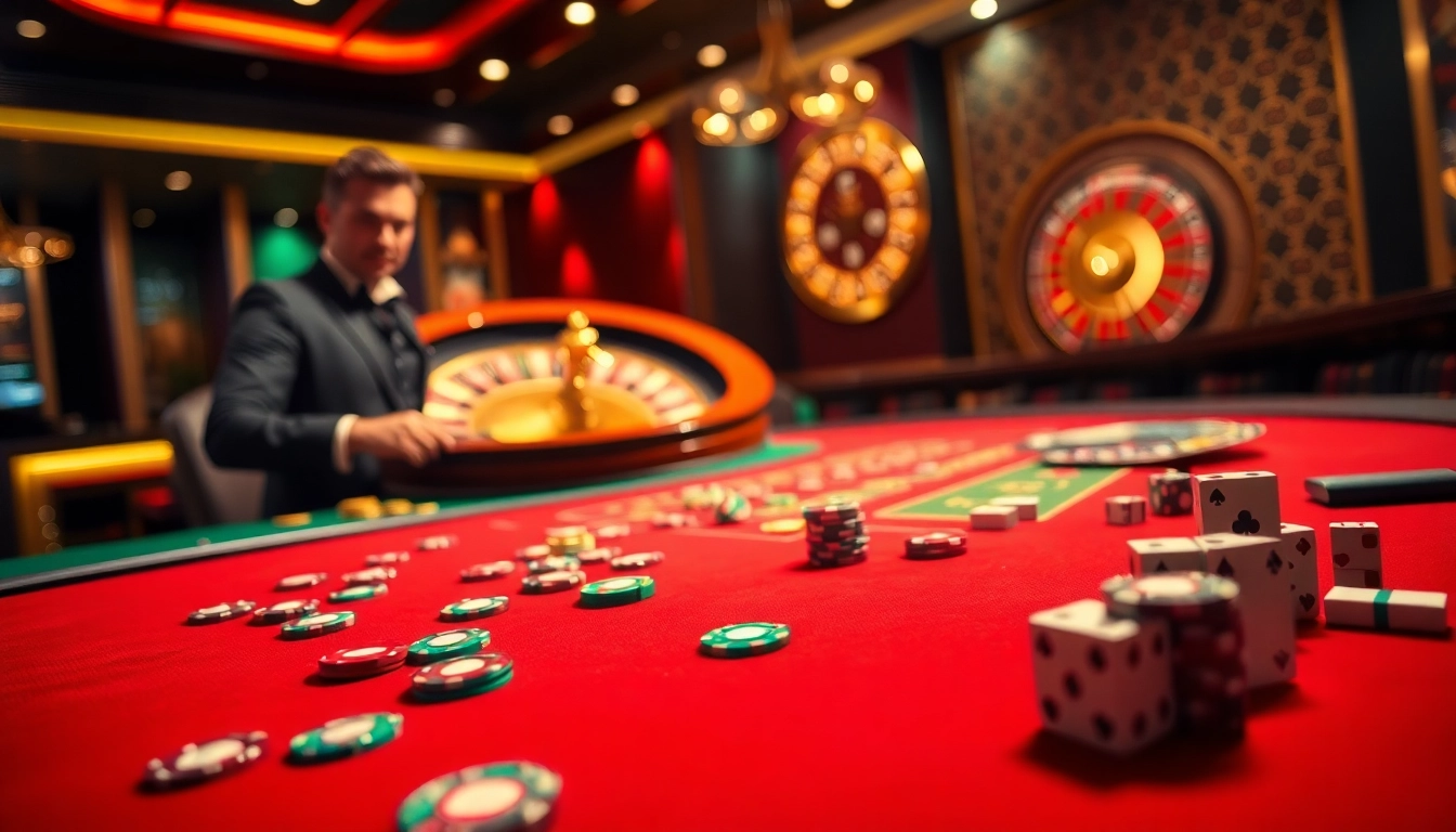 Experience the thrill of winning at the roulette table in this vibrant SUT88 casino scene featuring tabet.