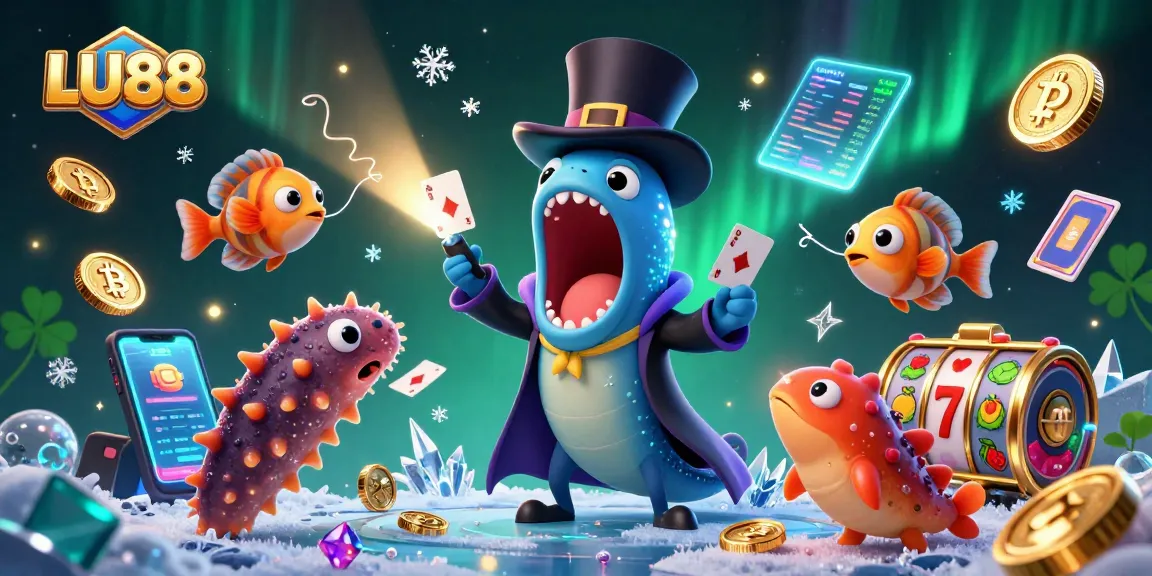 Engage in thrilling gameplay with LU88's dynamic slots scene featuring vibrant 3D graphics.