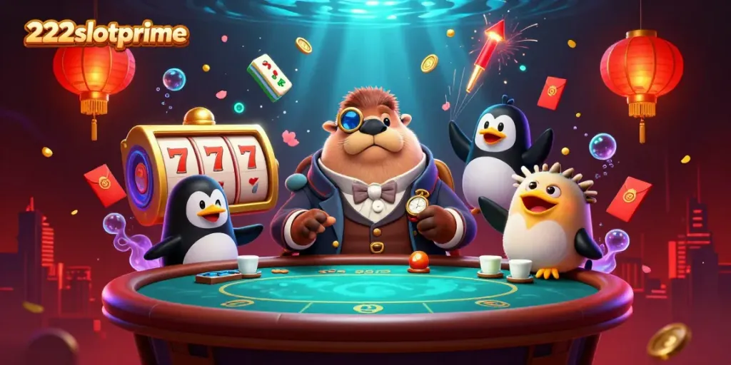 Menangkan jackpot dengan 222slotprime di meja poker bawah laut yang warna-warni.