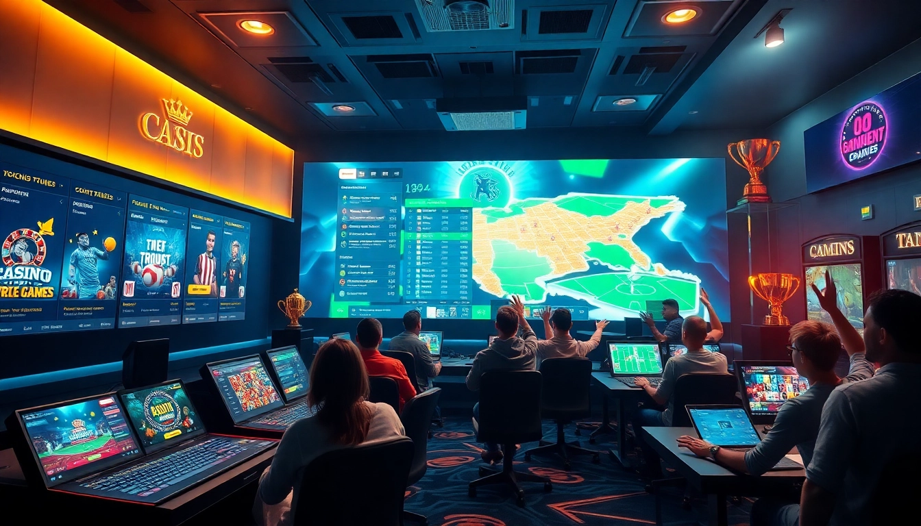 mm88 nhà cái online gaming platform showcasing vibrant casino games and sports betting interactions.