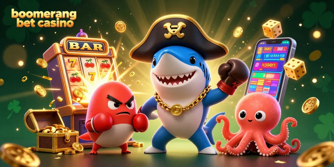 Pridobite zabavo v Boomerang Bet Casino z barvitimi simboli in dobitki!