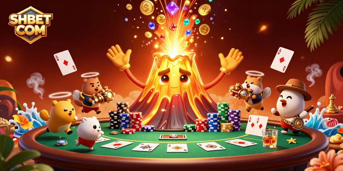 Join the adventure at SHBET COM while winning treasure from the golden volcano!