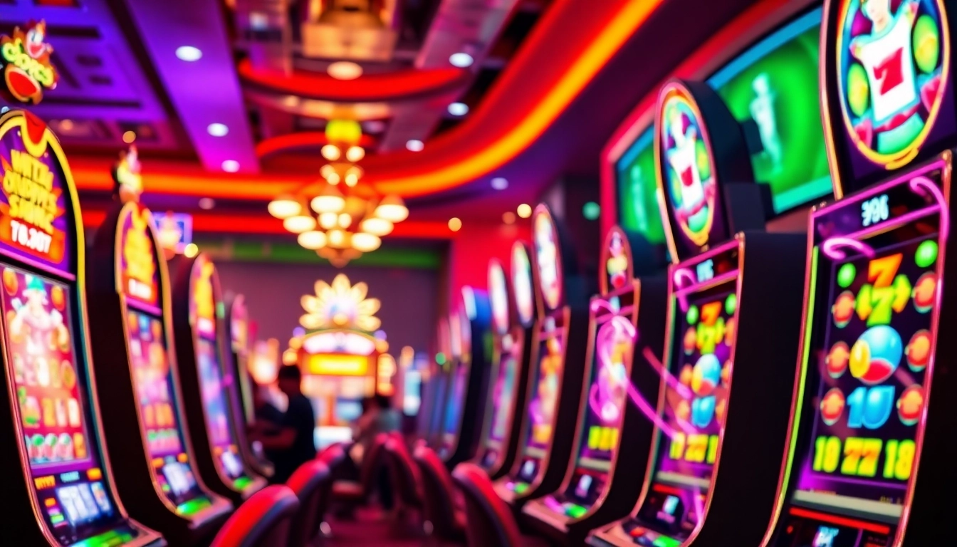 Menangkan jackpot di mesin slot link T0812 di dalam kasino yang mewah ini.