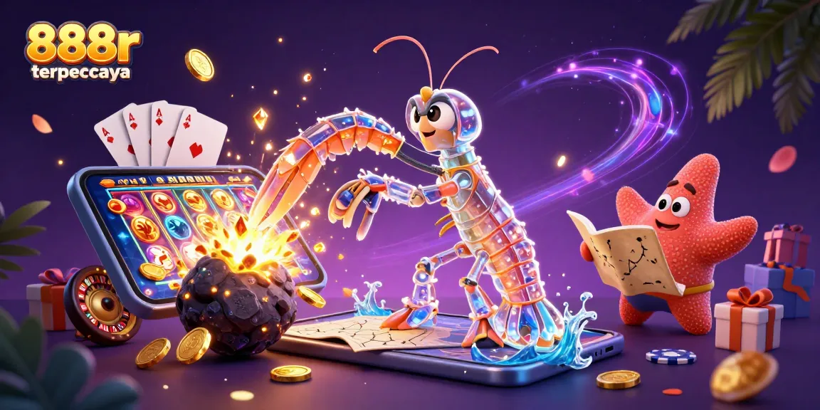 Experience thrilling action with 888r terpercaya, a cosmic gaming adventure with vibrant casino elements.