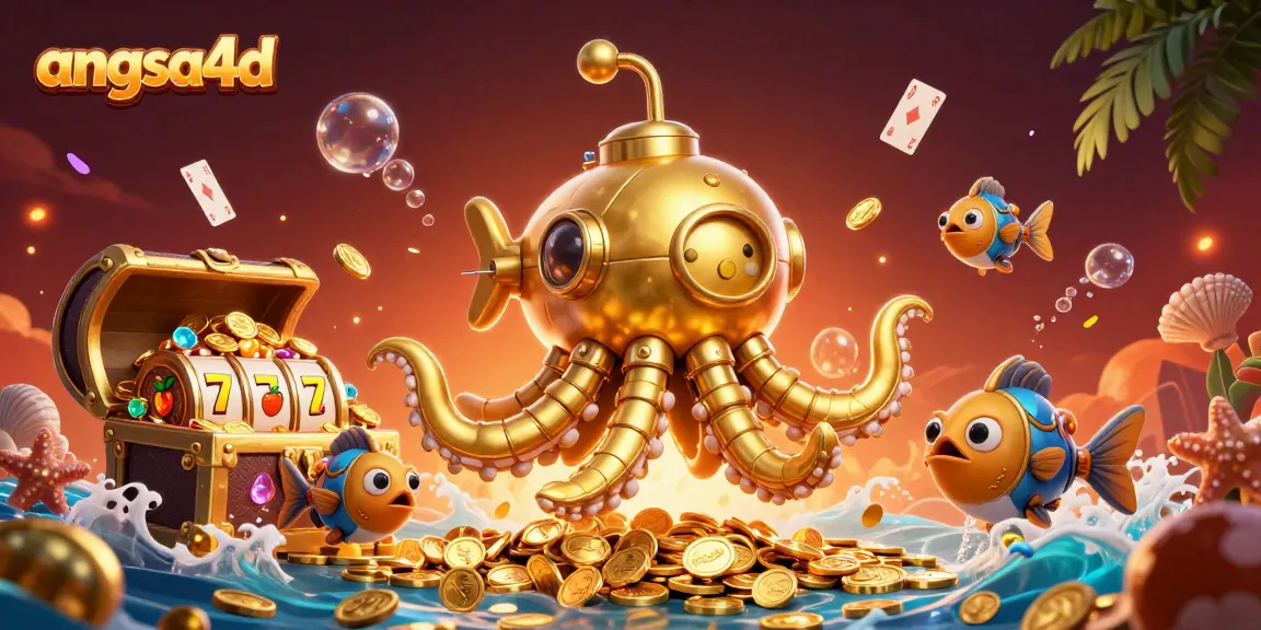 Experience thrilling wins with angsa4d’s interactive features in a vibrant online casino illustration.