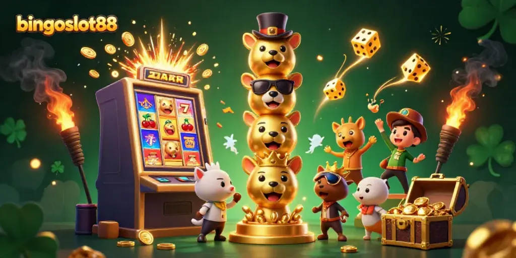 Menangkan hadiah besar dengan bingoslot88, mesin slot penuh keceriaan dan karakter menarik.