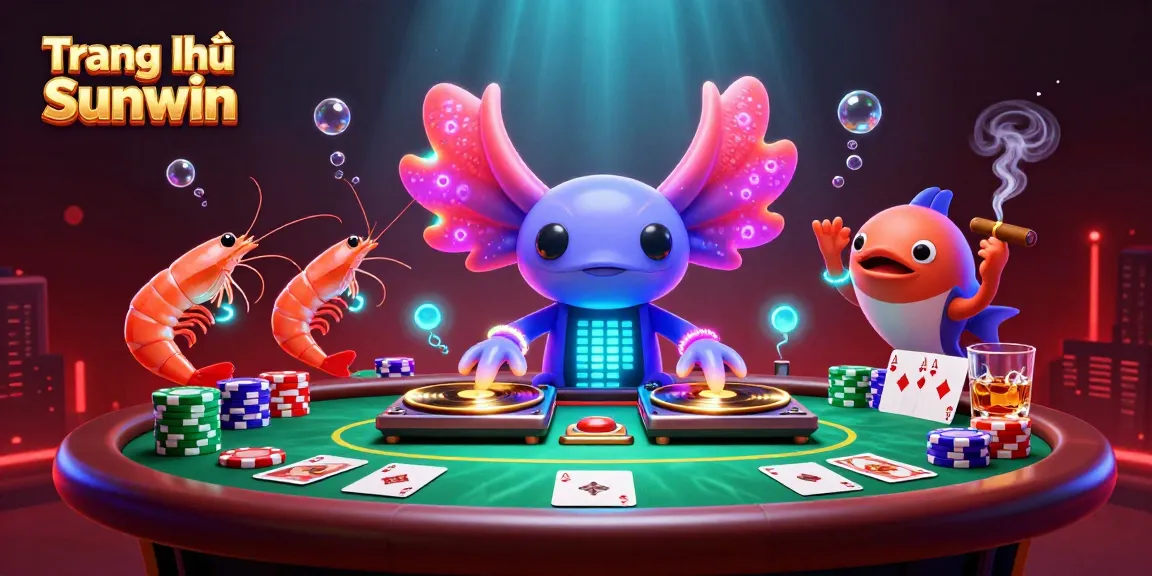 Engage with the vibrant underwater world of Trang chủ Sunwin, featuring a lively DJ party