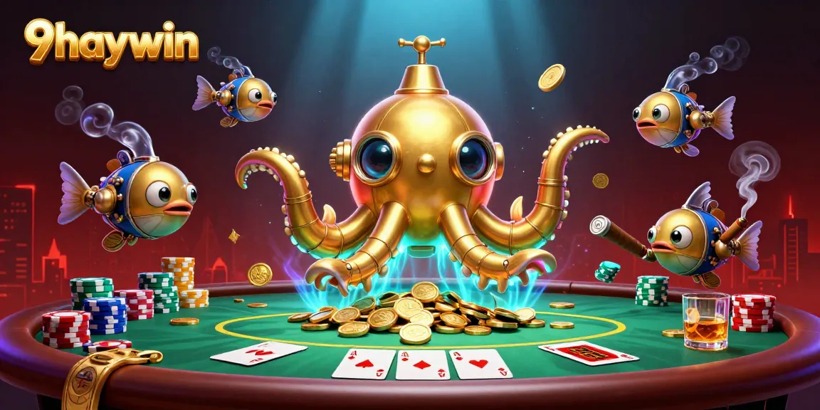 Experience thrilling gameplay at 9haywin with a vibrant underwater casino scene.