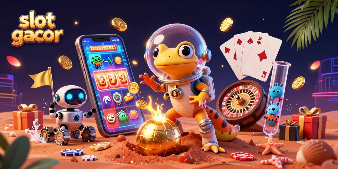 Menangkan slot gacor dengan ilustrasi kasino yang penuh warna, menawarkan pengalaman bermain yang menarik.