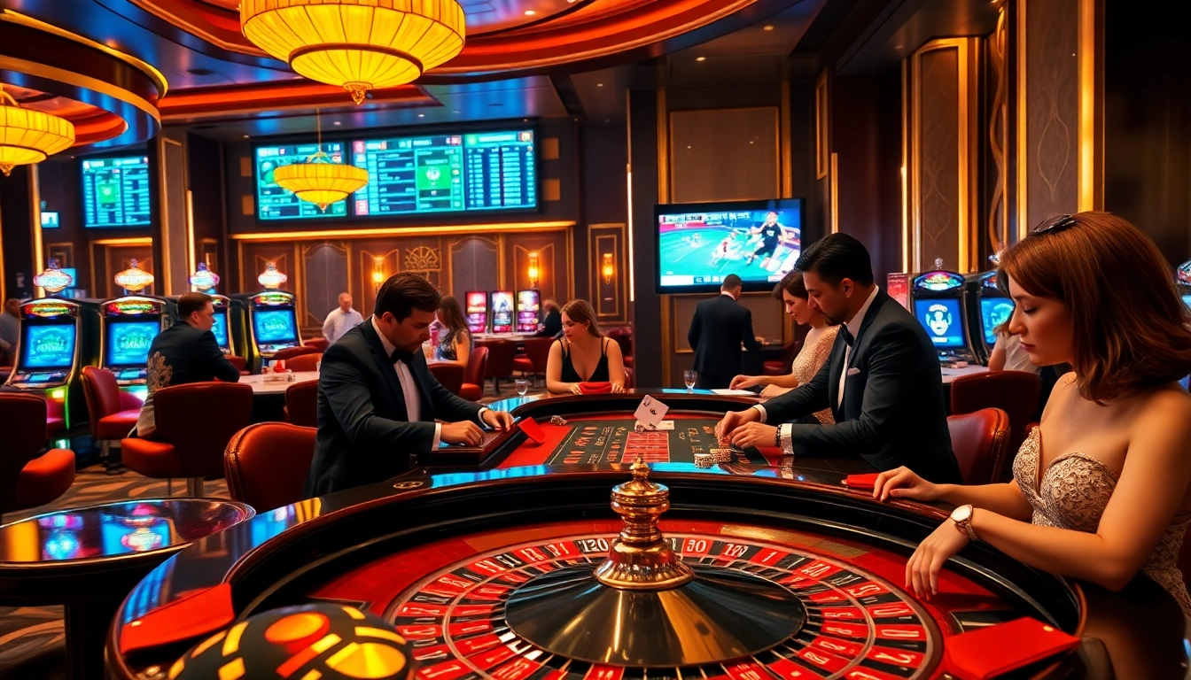 Experience the thrill of sunwin gaming at a high-stakes casino table.