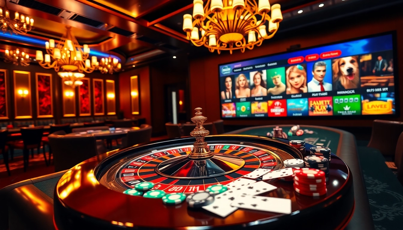 Experience the thrill of chơi casino online with vibrant poker tables and casino games.