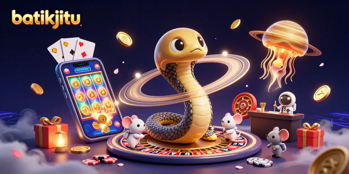 Menyemarakkan permainan batikjitu dengan astronaut tikus bertaruh di roulette yang berputar