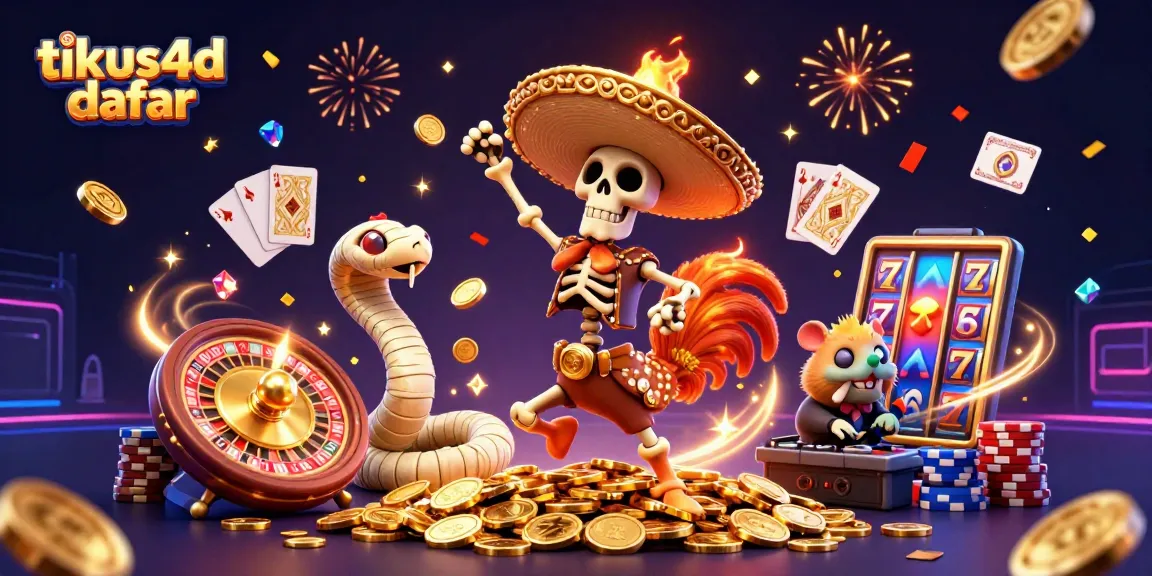 Boost your winnings with tikus4d daftar data for a vibrant casino celebration.