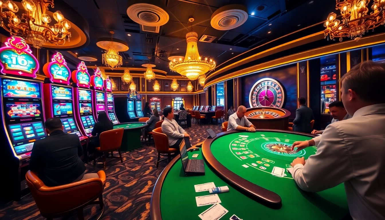 Experience luxury gaming at https://13win01.app/ with vibrant slots and poker tables bustling with excitement.