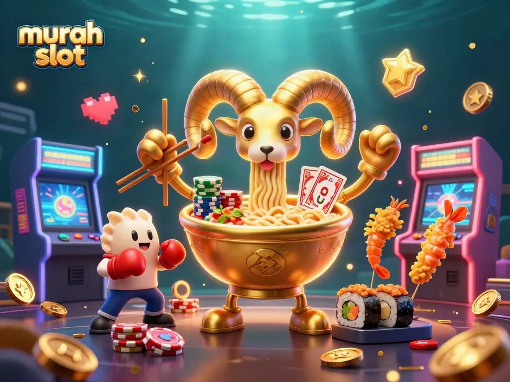 Mainkan murah slot dan menangkan jackpot dengan karakter kasino unik dalam ilustrasi menakjubkan.
