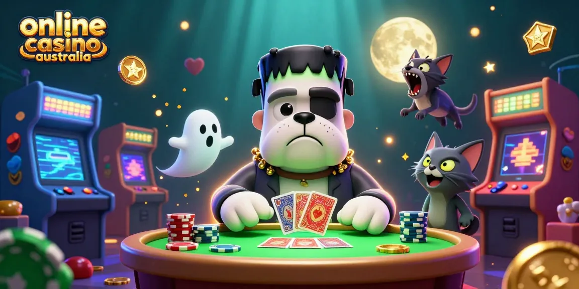 Experience the thrill of online casino Australia with vibrant characters and engaging gameplay.