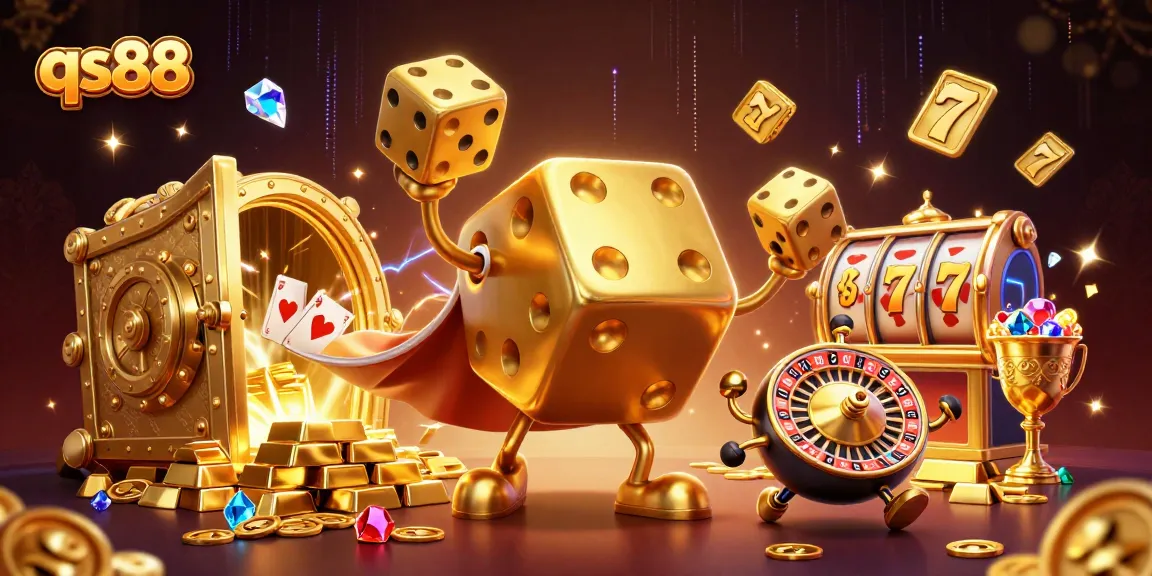 Win big while playing slots with qs88's exciting jackpots and dynamic casino visuals.