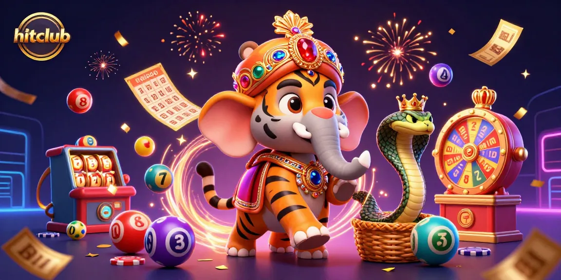 Engage with hitclub's dynamic casino adventure filled with colorful lottery elements and magical creatures.