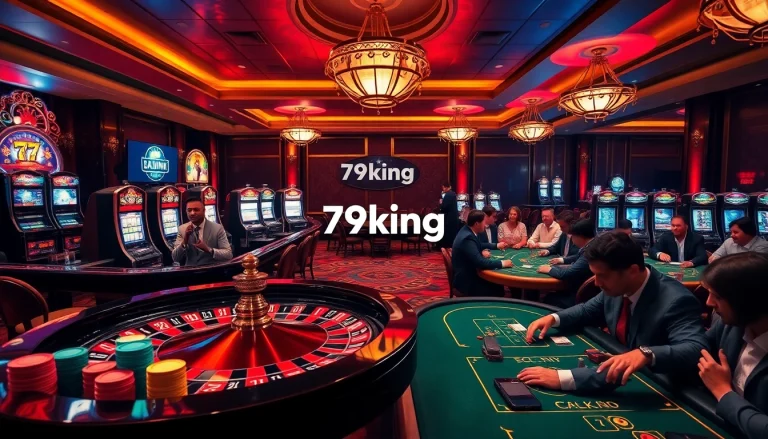 Experience the thrill of gaming with 79king at a luxurious casino atmosphere.