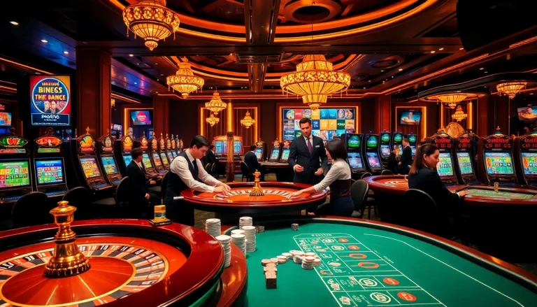 Experience excitement at nhà cái 58WIN with a vibrant casino atmosphere filled with games.