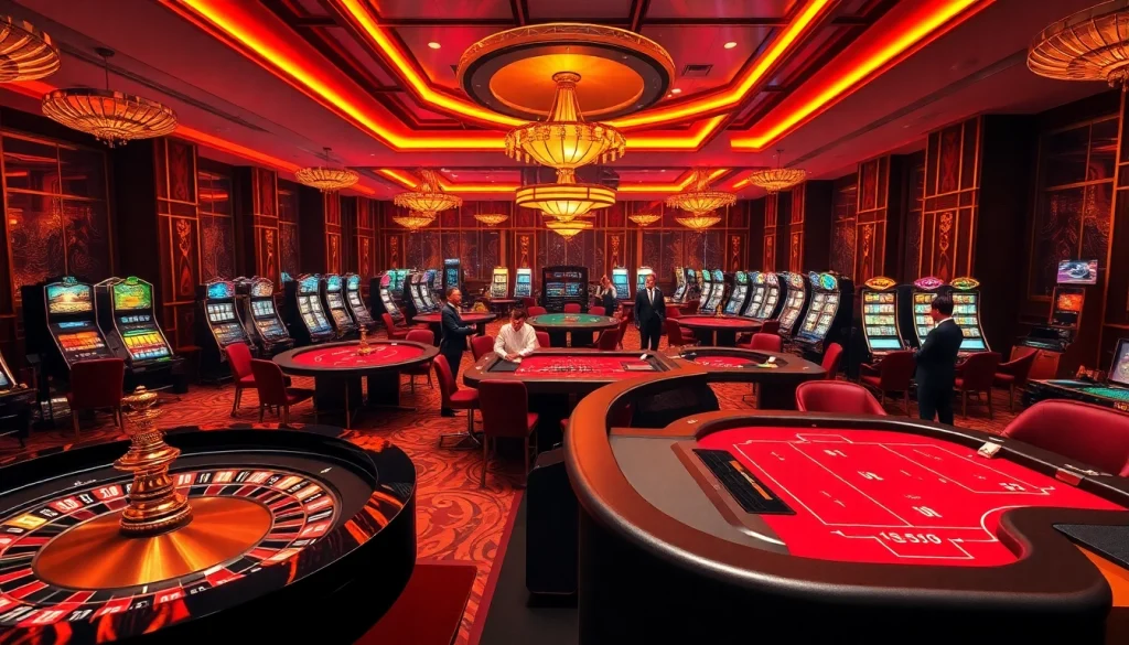Thrilling online gaming experience at https://thabet77.sa.com/ with vibrant casino tables and engaging players.