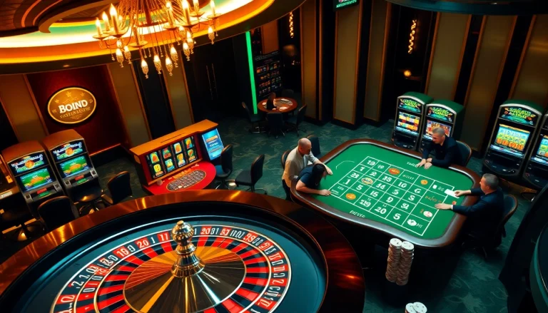 Experience thrilling games at go8.com with vibrant casino tables and engaging players in action.