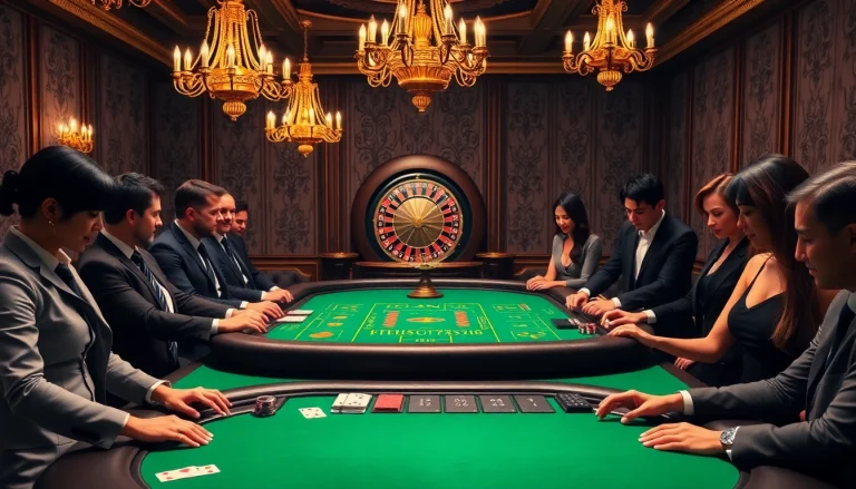 Experience high-stakes casino excitement at https://www.kjc.global/ with elegant poker and roulette action.