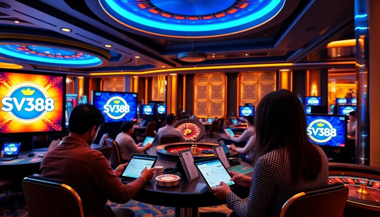 Experience the action at SV388 with online betting excitement and engaging visuals.