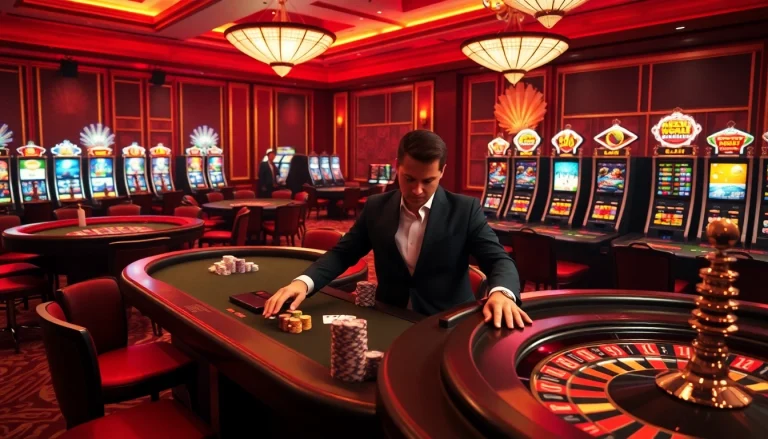 Experience the thrill of casino games at 32win.baby with vibrant poker tables and colorful chips.