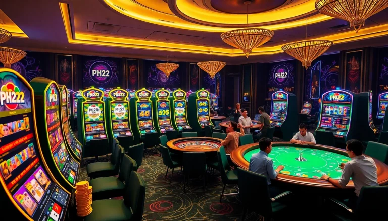 Experience thrilling gameplay at https://ph22.net.ph/ with vibrant slots and engaging poker tables.